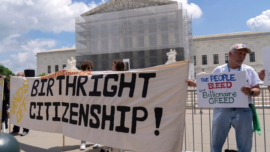 Supreme Court lambasted over 'destructive' and 'outrageous' birthright citizenship decision