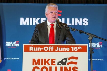 Trump backs MAGA champion Mike Collins in Georgia's Republican Senate runoff