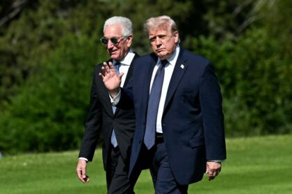 Trump lands in France with Iran deal momentum, trade fights looming at high-stakes G7
