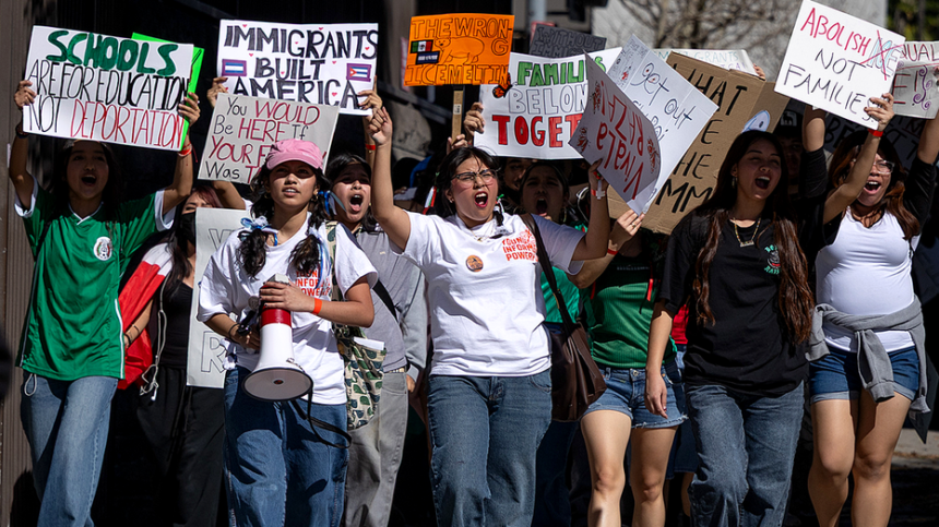 Anti-ICE walkout exposes how school district 'failed' parents, risked student safety: 'Broken my trust'