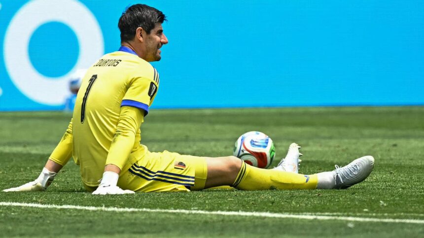 Belgium Concedes Minutes After Star Goalkeeper Thibaut Courtois Subs Off