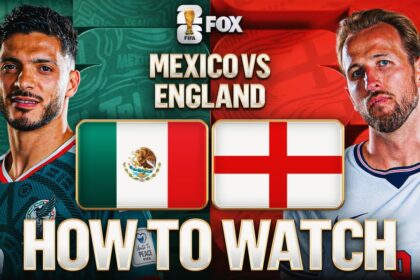 How to Watch Mexico vs. England: TV Channel, Live Stream, Time