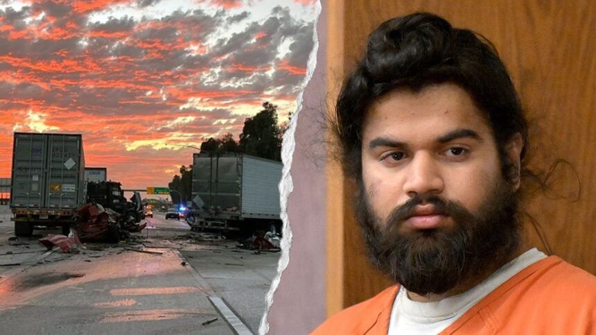 Illegal immigrant sentenced after fiery California semitruck crash killed 3
