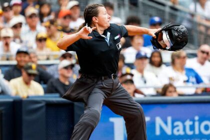 MLB's female ump leaves both teams fuming with odd calls, NASCAR wife hits the beach & Aaron Rodgers emerges!