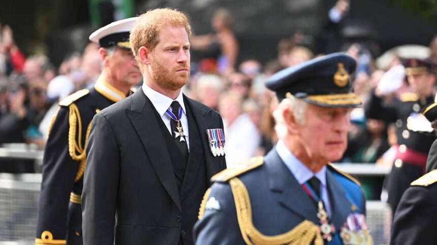 Palace aides 'don't trust' Prince Harry alone with King Charles, experts say