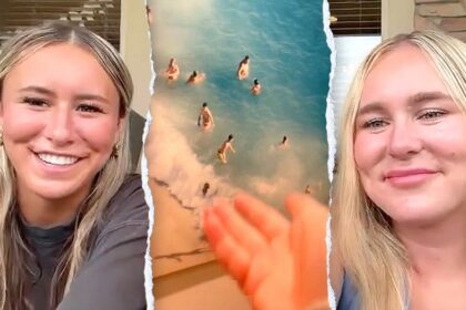 Sisters in viral video reveal truth of 'eerie' family photo they discovered at rental home