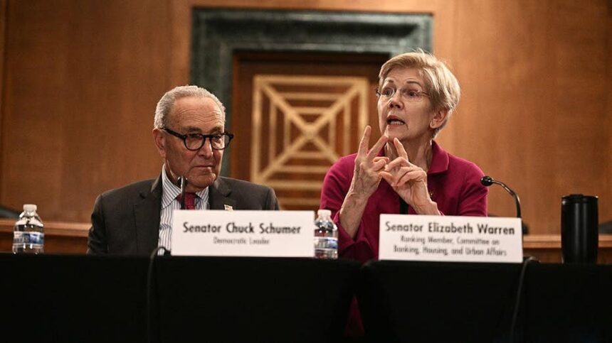 Warren defies Schumer as Dem civil war explodes over must-win Senate race