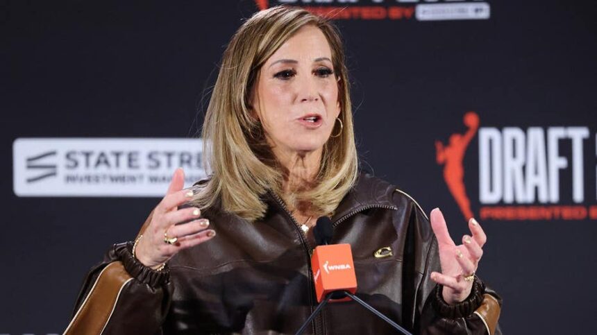 WNBA commissioner Cathy Engelbert condemns 'hate' against Alyssa Thomas while Caitlin Clark stays exposed