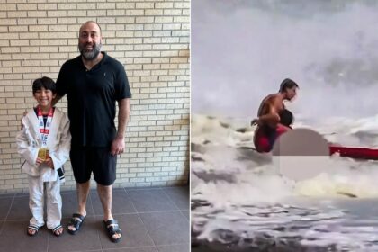 10-year-old boy recounts near-drowning as family reveals friendship with California teen lifeguard hero