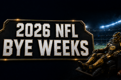 2026 NFL Bye Weeks Schedule for All 32 Teams