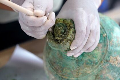 2,200-year-old alcohol found sealed inside ancient tomb â and there's nearly a gallon of it