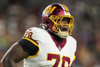 Commanders offense takes major hit as star offensive tackle suffers major training camp injury