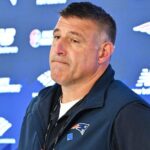 Mike Vrabel is finally asked about his family counseling sessions made necessary by the Dianna Russini scandal